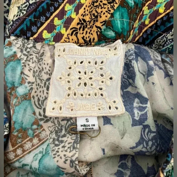 JOHNNY WAS Rivera Tiered pants , sz small - Picture 8 of 9